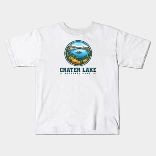 Crater Lake National Park Kids T-Shirt